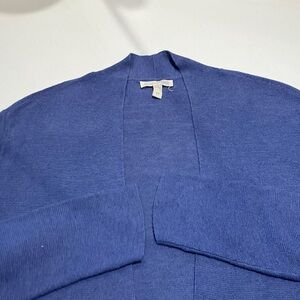 Eileen Fisher Indigo Knit Cardigan